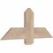 Ekena Millwork Eugene Smooth Timber Gable Bracket, Douglas Fir, 36"W x 15"H x 1 1/2"D x 5 1/2"F, 10/12 Pitch GBW036X15X0206EUG00SDF - alternate 4